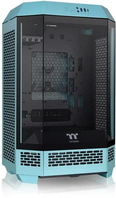 Корпус mATX Thermaltake The Tower 300 Turquoise, Micro-Tower, без БП,  голубой [ca-1y4-00sbwn-00]